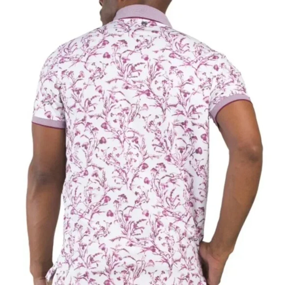 Greyson NEW Men's Water Thistle Golf Polo Shirt Size XL - Picture 3 of 11